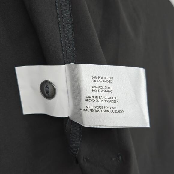 Orvis Dress Womens 2XL Black Henley Tie Waist Stretch Pockets Pack and Go New - Picture 16 of 16